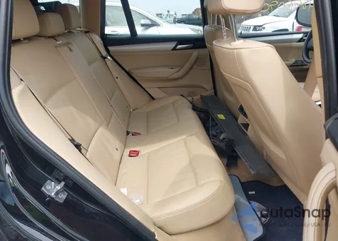 2012 BMW X3 xDrive28I from USA, damaged, VIN 5UXWX5C52CL727264